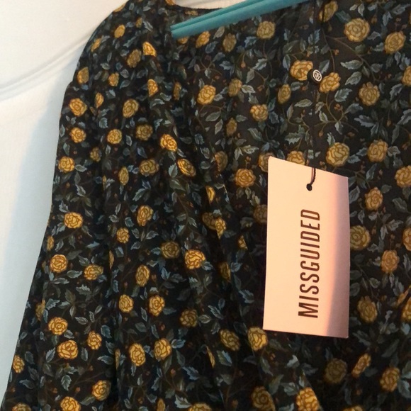 Missguided midi floral dress - Picture 3 of 5